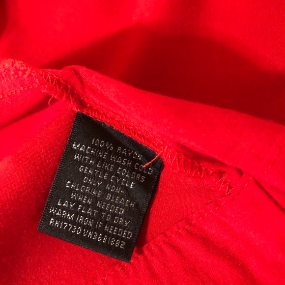 Mossimo Ruffled Red Cami - Picture 5 of 5